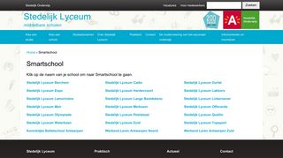 
                            7. Smartschool | Stedelijk Lyceum - Stedelijk Onderwijs