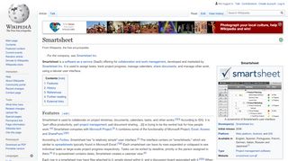 
                            8. Smartsheet - Wikipedia