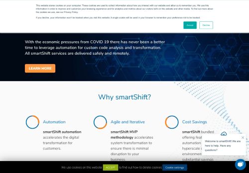 
                            1. smartShift Technologies: Welcome