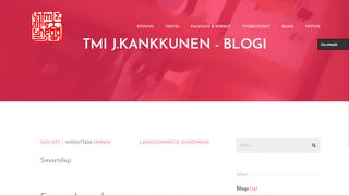
                            12. Smartship - Nettisivujen toteutus - Wordpress - Tmi J.Kankkunen