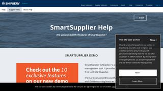 
                            9. SmartSupplier Help | ShipServ