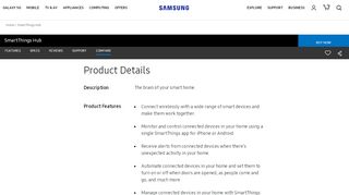 
                            5. SmartThings Hub | SAMSUNG UK