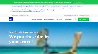
                            13. SmartTraveller Travel Insurance | AXA Singapore