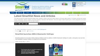 
                            12. SmartVet launches AiM-A Abamectin VetCaps - Latest SmartVet News ...