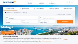 
                            3. Smartwings.com - Levné letenky nejen po celé Evropě