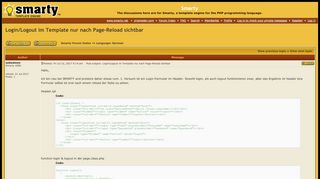 
                            2. Smarty :: View topic - Login/Logout im Template nur nach Page ...