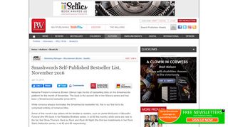 
                            12. Smashwords Self-Published Bestseller List, November 2016