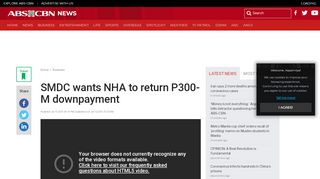 
                            11. SMDC wants NHA to return P300-M downpayment | ABS-CBN News