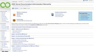 
                            2. SME Server:Documentation:Administration Manual/de - SME Server