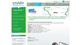 
                            8. SMECO | emeVia - réseau national des mutuelles étudiante de proximité