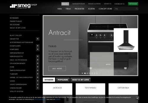 
                            13. smegshop.dk: Smeg webshop | Technology with style