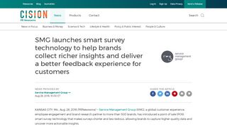 
                            6. SMG launches smart survey technology to help brands collect richer ...