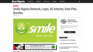 
                            9. Smile Nigeria Network, Login, 4G Internet, Data Plan, Bundles
