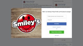 
                            9. Smiley's Pizza Profis - Facebook