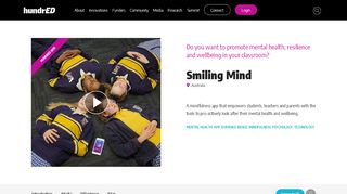 
                            8. Smiling Mind - HundrED.org