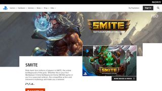 
                            7. SMITE Game | PS4 - PlayStation