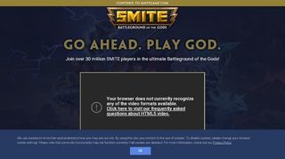 
                            1. SMITE | Play For Free