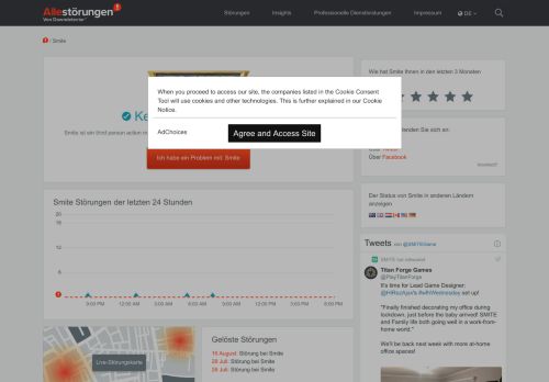 
                            2. Smite Störung? Aktuelle Störuingen und Probleme | Allestörungen