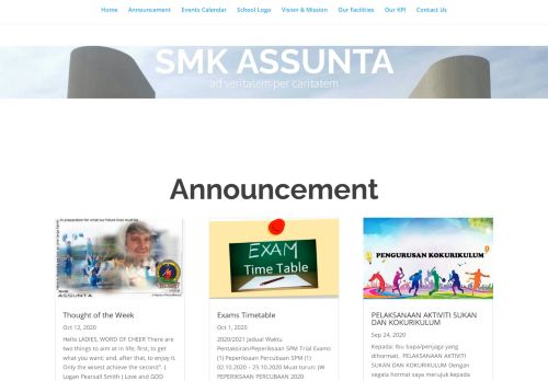 
                            1. SMK Assunta | Laman Web Rasmi SMK Assunta