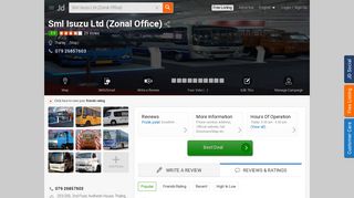 
                            10. Sml Isuzu Ltd (Zonal Office), Thaltej - Swaraj Mazda Limited ... - Justdial