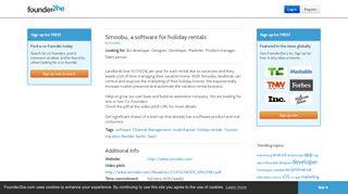 
                            12. Smoobu, a software for holiday rentals - Founder2be