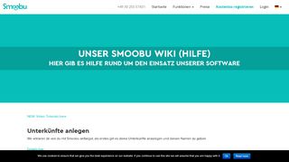 
                            12. Smoobu Wiki - Hier lernst du alles über Smoobu und das ganz schnell