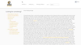 
                            10. Smooch dating site login - The Dogs Network