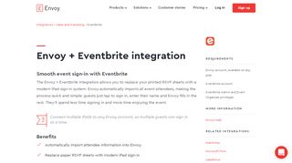 
                            12. Smooth event sign-in with Eventbrite | Envoy