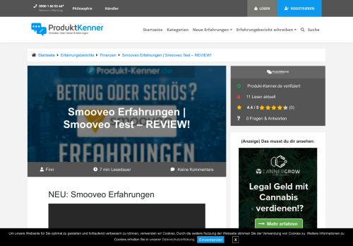 
                            3. √ Smooveo Erfahrungen | Smooveo Test | Smooveo Review ...