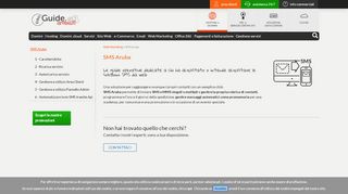 
                            8. SMS Aruba | Guide hosting.aruba.it