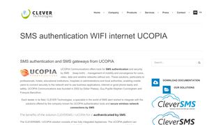 
                            6. SMS authentication to connect to WIFI network UCOPIA