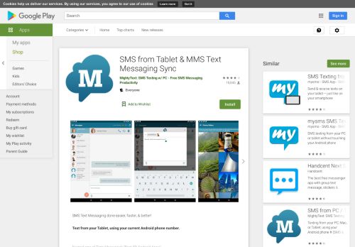 
                            6. SMS from Tablet & MMS Text Messaging Sync - Apps on ...