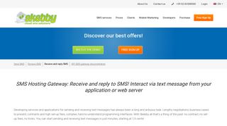 
                            12. SMS Hosting gateway - Receive and send text messages via SMS ...