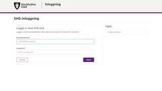 
                            3. SMS-inloggning