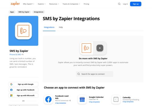 
                            12. SMS Integrations | Zapier