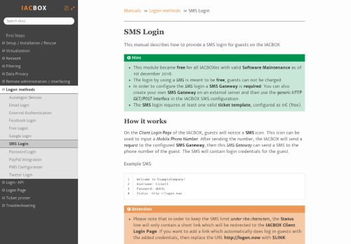 
                            11. SMS Login — IAC-BOX 1.0 documentation