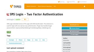
                            10. SMS Login - Two Factor Authentication (smslogin)