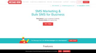 
                            11. SMS Marketing & Bulk SMS for Business • Message Hero