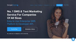 
                            4. SMS Marketing & Text Marketing Services – Try It For Free