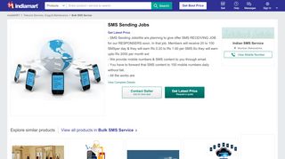 
                            13. SMS Sending Jobs, Bulk Sms Service - Indian SMS Service, Mumbai ...