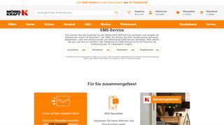 
                            4. SMS-Service - Möbel Kraft