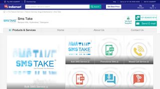 
                            6. Sms Take, Hyderabad - Service Provider of Bulk SMS Service and ...