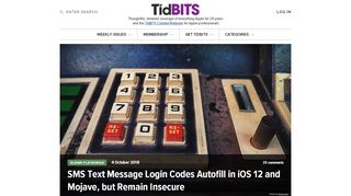 
                            9. SMS Text Message Login Codes Autofill in iOS 12 and Mojave, but ...