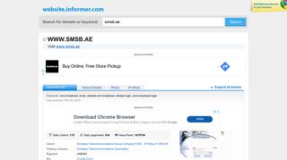 
                            6. smsb.ae at Website Informer. Visit Smsb.