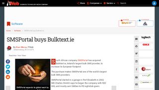 
                            13. SMSPortal buys Bulktext.ie | ITWeb