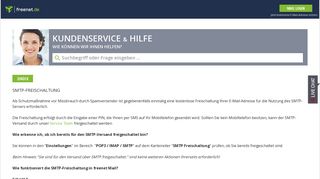 
                            1. SMTP-Freischaltung - Kundenservice & Hilfe – freenet Hilfe ...