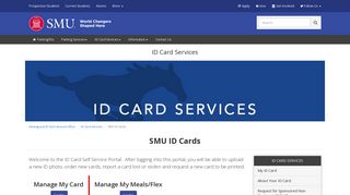 
                            9. SMU ID Cards - SMU