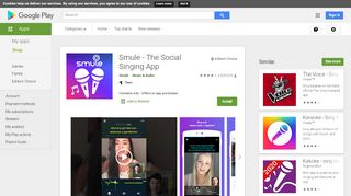 
                            3. Smule - Die führende Sing-App – Apps bei Google Play