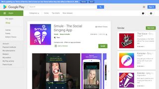 
                            4. Smule - The #1 Singing App - Apps on Google Play