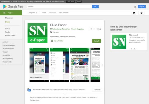
                            6. SN e-Paper – Apps bei Google Play